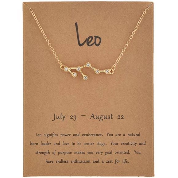 Jewelry - LEO Constellation Necklace